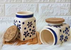 Premium quality ceramic <b>jar</b> crafted with fine workmanship and a smooth finish. Elegant and timeless design suitable for modern, - Product Image 5