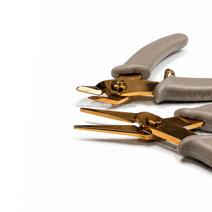 Needle Nose and <b>Wire</b> Cutter Pliers Jewelry Plating 5 Inch Stainless Steel Precision Beading <b>Wire</b> <b>Craft</b> Tool OEM - Product Image 2