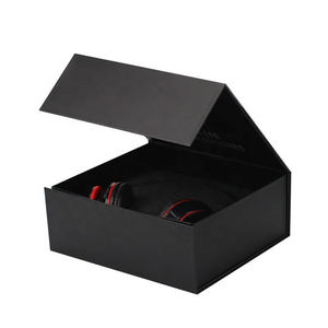 Factory Direct Decorative White Cardboard Box, Magnetic Logo Embossed for <b>Wireless</b> Earphone & <b>Camera</b> Packaging - Product Image 2