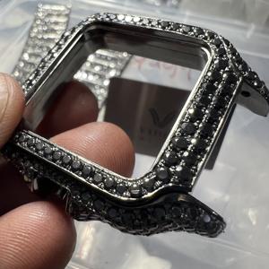 Pendentif Hip-Hop personnalisé en argent 925 plaqué or rose et or blanc, serti de moissanite VVS certifiée IGI, style Iced Out, bijoux raffinés pour cadeau - Product Image 5