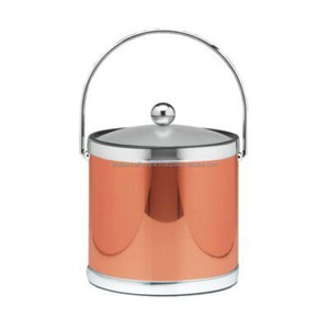 High <b>End</b> Metal Ice Bucket Double Wall Beverage Cooler Stylish Design Ideal For Premium <b>Bar</b> Accessories Collection - Product Image 2