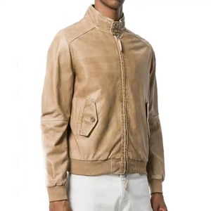 แจ็คเก็ตหนังแท้ผู้ชายสุดเท่ แขนยาว สำหรับฤดูหนาว ดีไซน์ล่าสุด คุณภาพสูง - Product Image 6