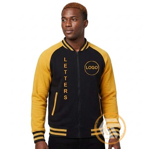 Customized for Knitted Cotton Fleece Embroidered Varsity <b>Jacket</b> Fraternity High Quality Breathable Quick Dry Autumn Greek Phi - Product Image 4