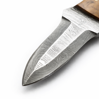 Couteau à huîtres en bois en gros avec étui, outils pour fruits de mer, ouvre-coquillages, accessoires de cuisine écologiques, compatibles micro-ondes