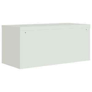 Archivador con Ruedas Grandes y Cerradura, Gabinetes de Acero con Recubrimiento en Polvo Gris Claro con Llave - Product Image 6