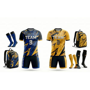 Uniforme de Fútbol Personalizado con Sublimación, Camisetas Transpirables de Secado Rápido para Equipos, Camisetas de Fútbol Personalizadas para Entrenamientos - Product Image 2