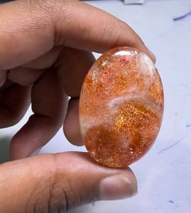 Piedras Preciosas Sueltas de Sunstone Natural con Acabado Hermoso y de Alta Calidad para la Elaboración de Joyería, Material de Cristal - Product Image 4