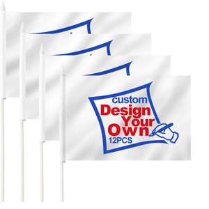 Drapeau personnalisé avec votre logo, création artistique, fabriqué en Floride, unisexe, pour adultes, utilisation en extérieur - Product Image 4