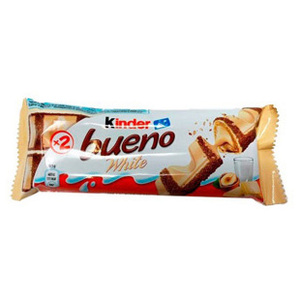 Kinderr Bueno Chocolat Blanc 43g Vente en Gros pour l'Exportation Prix Bas Barre de Chocolat Blanc Crémeux Snack Très Bon Marché Vente en Gros - Product Image 2
