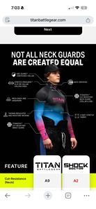 Ealer Maillot de compression de hockey à manches longues en Spandex avec protection de cou pour homme, vêtement de glace uni pour adulte, à enfiler - Product Image 3