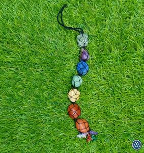 Adorno Decorativo de Pared para Coche, Tallado en Cristal de Ágata Natural de Primera Calidad, con 7 Chakras, para Sanación y Feng Shui - Product Image 5