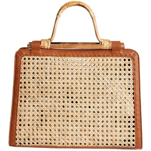 Meilleur choix tendance sac hobo en jonc de mer haute couture prix bon marché sacs à main marron en jonc de mer luxe moderne - Product Image 1