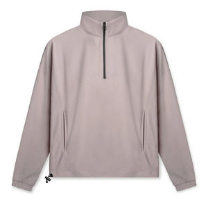 Ropa Deportiva de Gimnasio, Camiseta Deportiva de Nailon para Hombre, Sudadera con Cierre de 1/4, Sudadera con Cierre de Cremallera para Hombre, Deportiva, 2026, OEM - Product Image 1