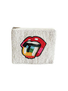 Ensemble de porte-monnaie colorés faits main en tissu de coton perlé, avec fermeture éclair florale et broderie, tendance, capacité 1L, motifs floraux faits main - Product Image 3