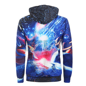 Service OEM, sweats à capuche pour hommes de haute qualité, sublimation, coton mélangé, vêtements d'extérieur pour adultes - Product Image 3