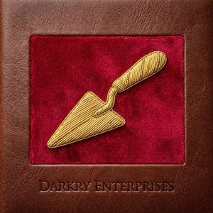 Parche Bordado de Regalia de Logia Azul con Insignia Masónica de Compás y Escuadra de Alambre de Plata Hecho a Mano - Product Image 2