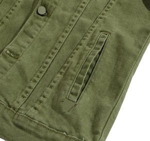Chaqueta de Mezclilla para Hombre, Diseño Nuevo, Material de Mezclilla Original, Alta Calidad, Transpirable, Secado Rápido, Servicio OEM - Product Image 6