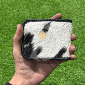 Cartera de Cuero Genuino de Primera Calidad para Hombre, Delgada, Organizador para Uso Diario, Hecha a Mano, Apariencia Rústica y Elegante - Product Image 1