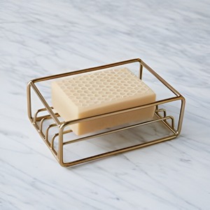 Elegant Stainless Steel Soap Dish Designed To Keep Soap Dry While Adding Modern Style To Bathroom Interiors - Product Image 1
