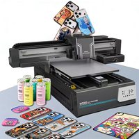 Mesin Cetak UV Inkjet 6090 Baru untuk Casing Ponsel Logam, Label Kristal, dan Pencetakan Layar Akrilik Tipe Plat