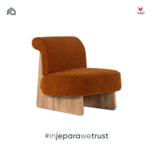 Jihan Modern Boucle Fabric Lounge <b>Chair</b> Solid Wood Frame Accent <b>Chair</b> for Living Room Hotel Villa Furniture - Product Image 5