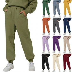 Pantalon évasé pour femme en molleton de polyester, taille élastique, coupe classique, avec logo personnalisé, qualité supérieure, fabrication OEM, couleur unie, style décontracté, idéal pour l'été - Product Image 4