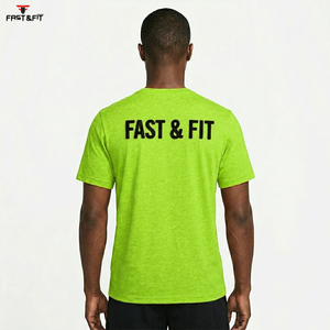 T-shirt décontracté pour homme en coton tricoté 100% de haute qualité, à manches courtes, uni, avec logo personnalisé et impression numérique sur mesure - Product Image 4