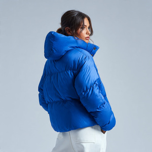 Outerwear Warm Up Puffer <b>Jacket</b> <b>Women</b> Bubble Puffer Coat Ladies Winter Hood <b>Lightweight</b> Puffer <b>Jackets</b> Ladies - Product Image 1