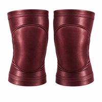 Genouillères légères et respirantes en Spandex/Polyester pour femmes, pour Pole Fitness, Danse, Volleyball, Football, avec manchon rembourré doux