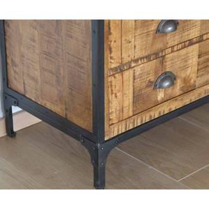 Cómoda antigua estilo Vandana Ivory Line en madera y metal - Product Image 4