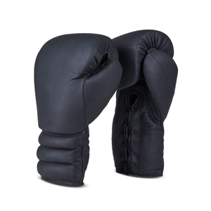 Guantes de Boxeo de Cuero Profesionales con Cordones, Diseño Personalizado OEM, Novedad 2026, Premium, Antideslizantes, Impermeables, para Entrenamiento y Sparring al Aire Libre - Product Image 1
