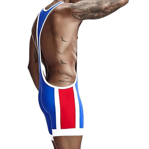 Combinaisons de lutte de haute qualité, nouveau design, fabrication professionnelle, vêtements de sport, combinaisons de lutte sur mesure, service OEM - Product Image 5