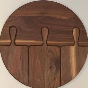 Tabla de Cortar de Madera de Acacia Ecológica Premium, Elegante y Duradera para Uso Diario para Cortar Frutas, Verduras y Alimentos - Product Image 1