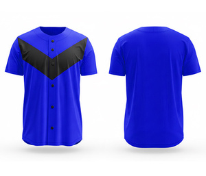 Maillot de baseball personnalisé avec impression par sublimation, vêtements de sport |   Kit de baseball d'équipe avec logo et numéros personnalisés |   Polyester respirant - Product Image 5