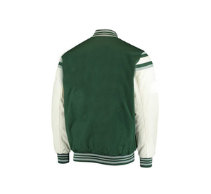 2026 New Custom Sublimated <b>Varsity</b> <b>Jacket</b> Wool Body Cowhide Leather Sleeves Warm <b>Bomber</b> <b>Jackets</b> Breathable Eco-Friendly - Product Image 6