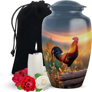 Classic <b>Large</b> Chicken Cremation Male & Female <b>Urn</b> for Human Ashes <b>Urns</b> for Human Ashes Adult Female Funeral for Women Ashes - Product Image 4