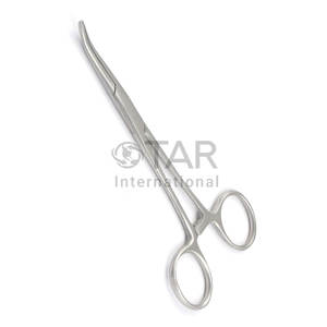 คีมหนีบห้ามเลือดแบบล็อคปลายโค้ง ขนาด 5.5 นิ้ว อุปกรณ์ผ่าตัด ทางการแพทย์ ทันตกรรม สัตวแพทย์ ใช้กับด้ามจับแบบรัดล็อคได้อย่างปลอดภัย - Product Image 2