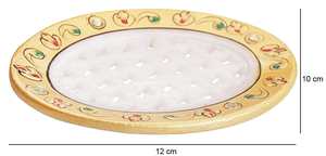 ที่วางสบู่หินอ่อนสำหรับห้องน้ำ อ่างอาบน้ำ อ่างล้างหน้า ผลิตอย่างสวยงามด้วยหินธรรมชาติหลากสี อุปกรณ์เสริมในห้องน้ำ - Product Image 2