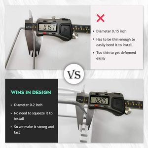 Adjustable GS02SS 7.7 Deep 12 Inch <b>Bakeware</b> Organizer Pot Lid Holder Rack for Pots Cake Molds Cutting Boards Mats Cookware - Product Image 4