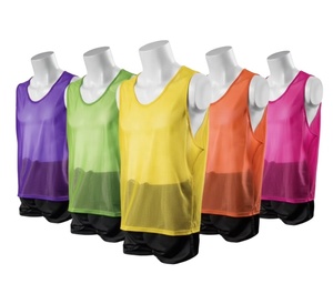 Chalecos Deportivos Sublimados Personalizados al por Mayor, Chalecos de Entrenamiento para Correr, Fútbol y Netball, para Niños y Adultos - Product Image 1