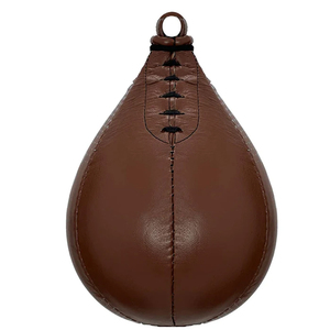 Ballon de frappe en cuir PU robuste à hauteur réglable, remplissable de sable, pour l'entraînement de boxe, de haute qualité, écologique, pour entraînement de vitesse - Product Image 2