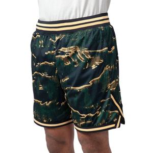 Pantalones cortos de baloncesto de aspecto moderno de bajo precio Pantalones cortos de baloncesto de poliéster de algodón de calidad deportiva transpirable - Product Image 1