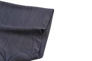 Haut extensible de Compression de sport pour hommes solide 100% coton à manches courtes entraînement de fitness chemise de course à pied S-6XL - Product Image 4