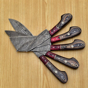 Modern Damascus Steel <b>Kitchen</b> Knife Set With Stylish Design And Practical Function For Everyday <b>Kitchen</b> Tasks - Product Image 3