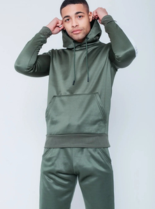 Conjunto Deportivo de Sudadera con Capucha y Bloques de Color para Hombre, Pantalones Jogger Casuales de Manga Larga con Bolsillos Laterales - Product Image 5