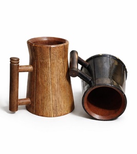 Jarra de Cerveza de Madera de Diseño Clásico, Hecha a Mano, Artículos de Bar Premium para Bares, Restaurantes, Vendedores en Línea y Negocios FBA, Gran Venta - Product Image 1
