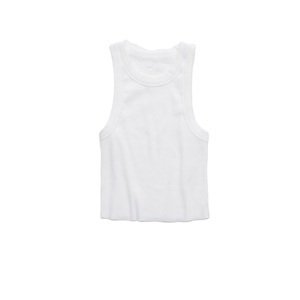 Débardeur en coton côtelé décontracté, respirant, pour l'été, tenue quotidienne chic, débardeur en tissu côtelé de coton, confortable, léger, vêtement tendance - Product Image 4