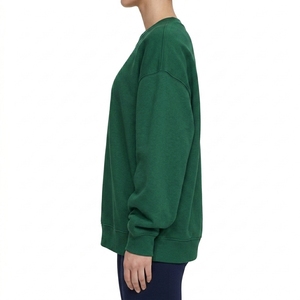 Sweat-shirt à capuche oversize pour femme, en molleton, col rond, manches longues, style streetwear décontracté, logo personnalisé - Product Image 5