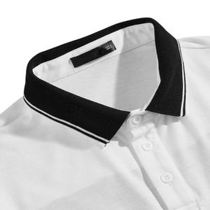 Polos para hombre con bordado e impresión personalizados, ropa de polo para golf y equitación, ropa informal y de trabajo, camisetas tipo polo. - Product Image 4