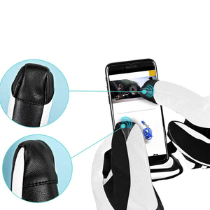 Gants de ski chauffants légers et imperméables de haute qualité pour hommes avec fermeture auto-agrippante - Product Image 6